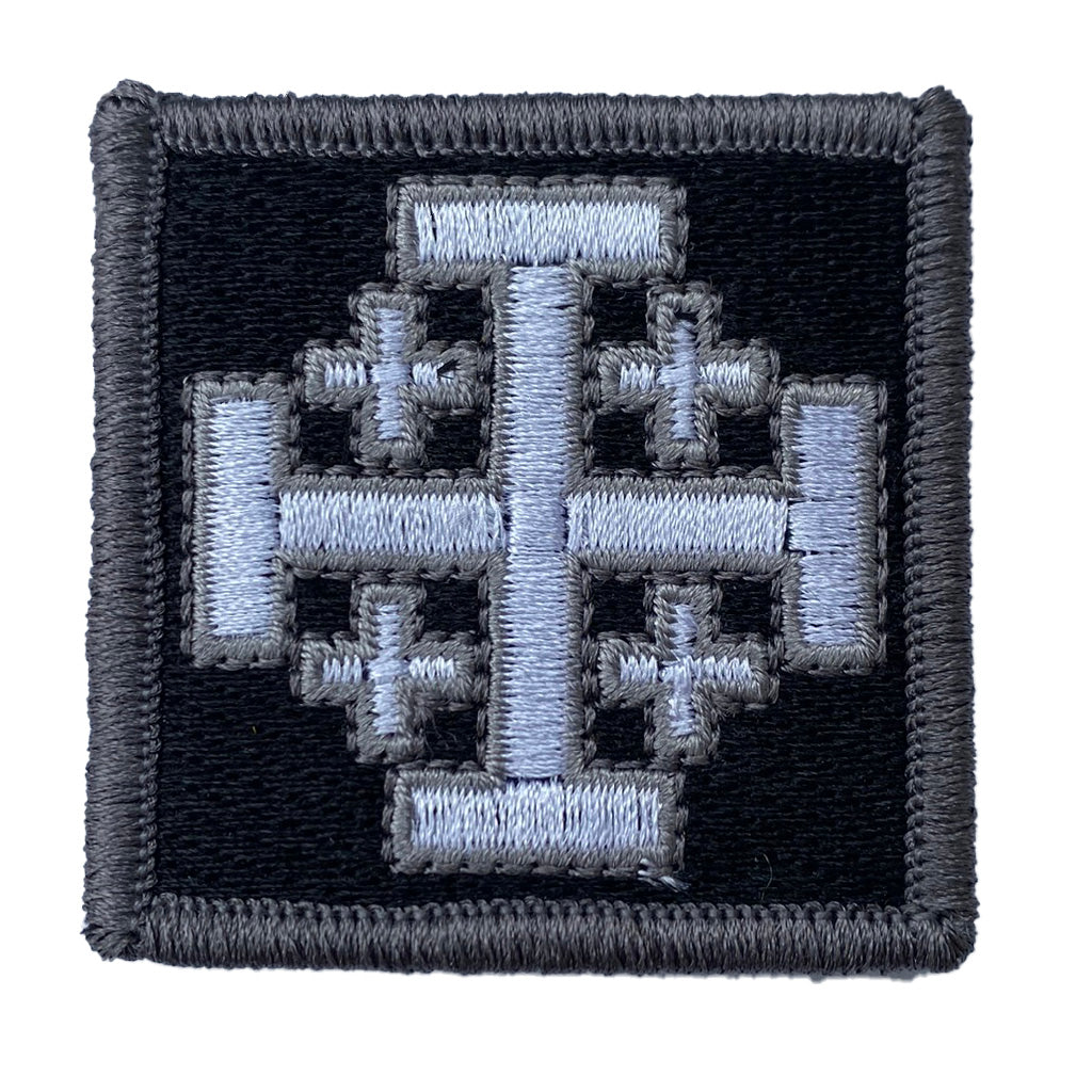 2" Jerusalem Cross Patch - View Colors