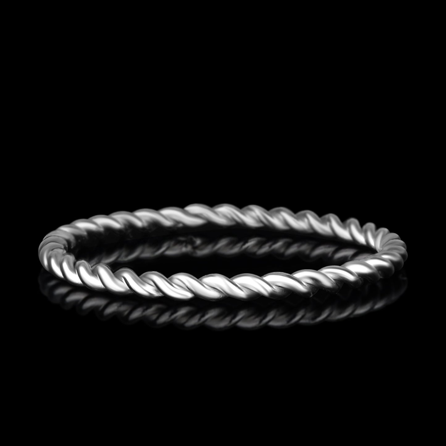 Women's Braided Stacking Ring