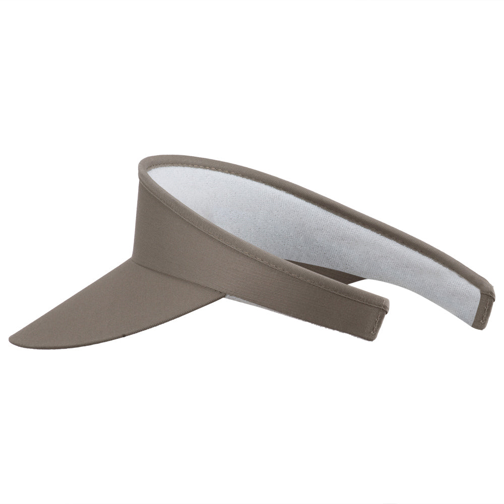 Cotton Twill Golf Clip On Visor