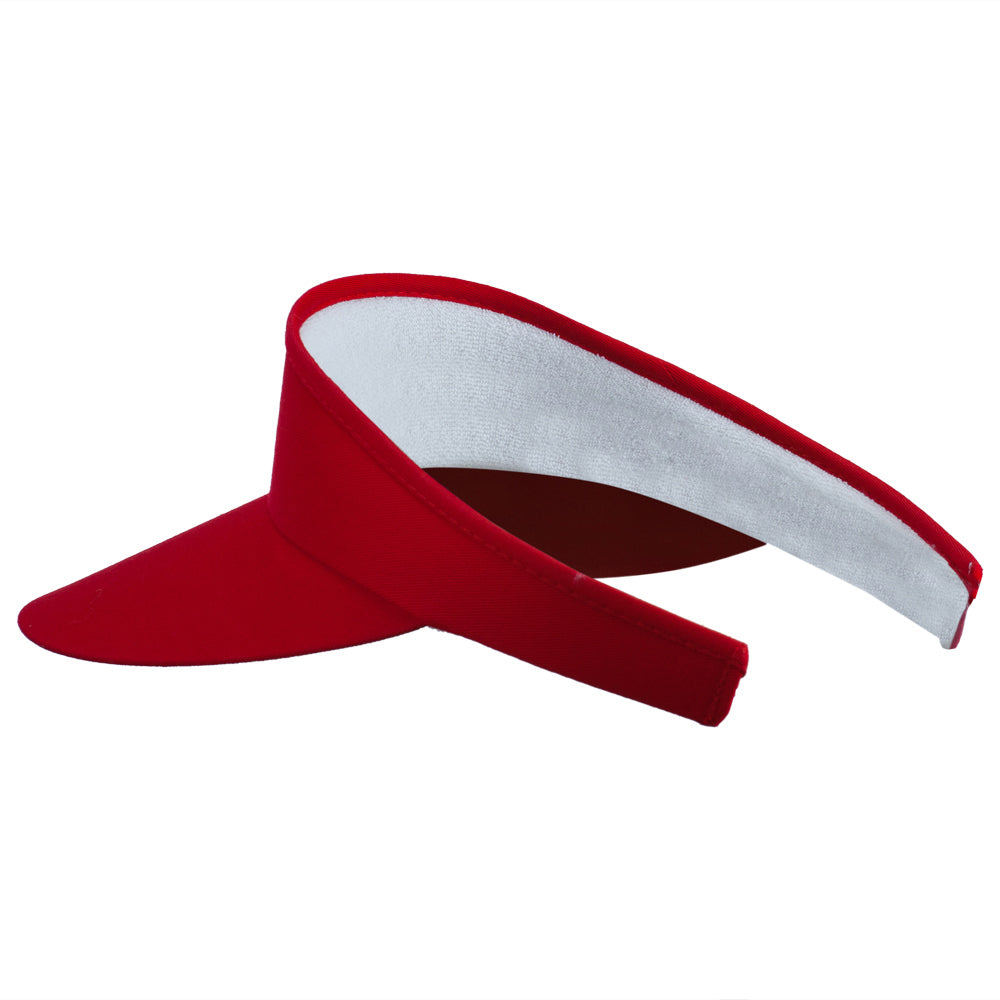 Cotton Twill Golf Clip On Visor