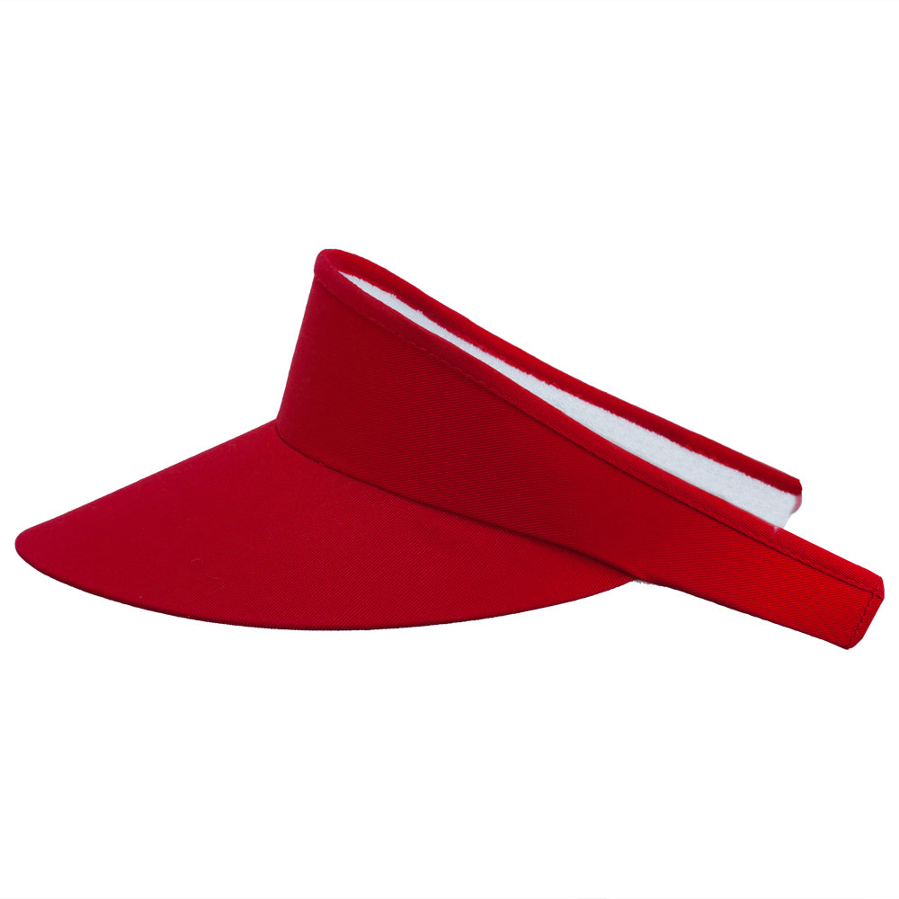 Cotton Twill Golf Clip On Visor