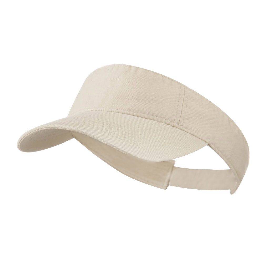Cotton Twill Washed Soft Visors