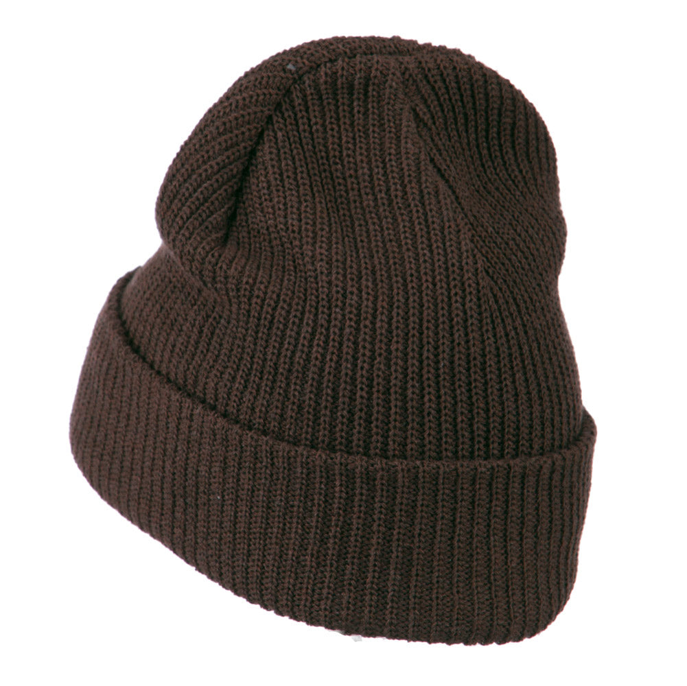 Eco Cotton Ribbed XL Cuff Beanie