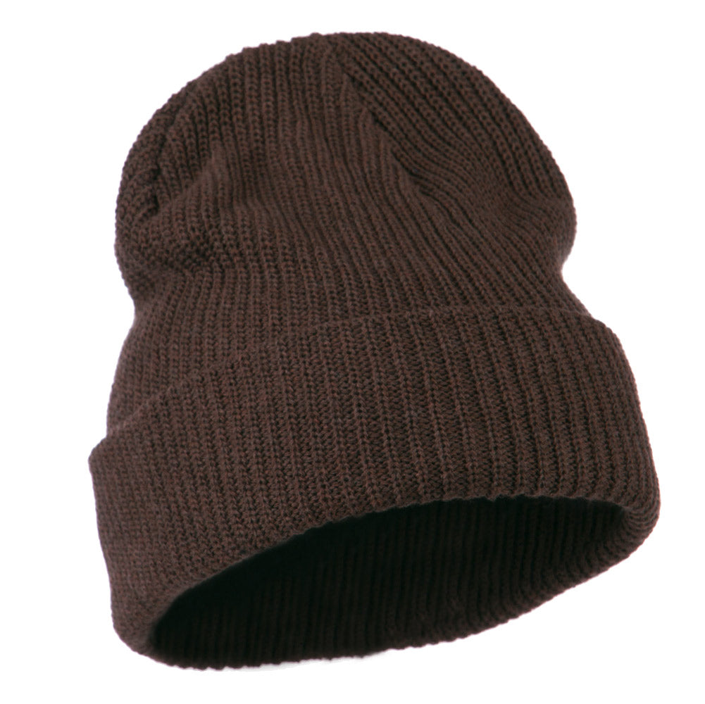 Eco Cotton Ribbed XL Cuff Beanie