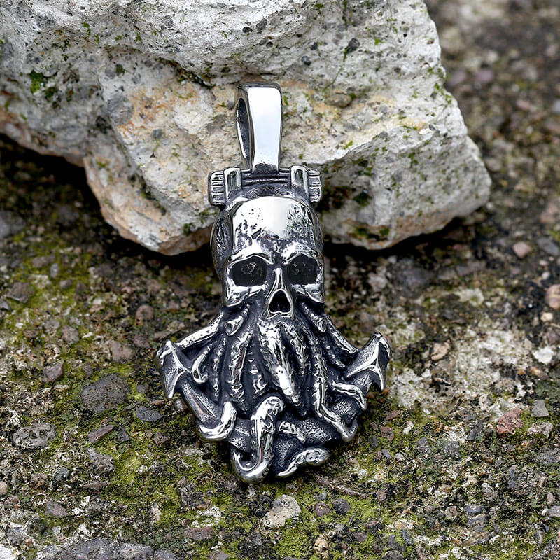 Cthulhu Octopus Stainless Steel Animal Pendant