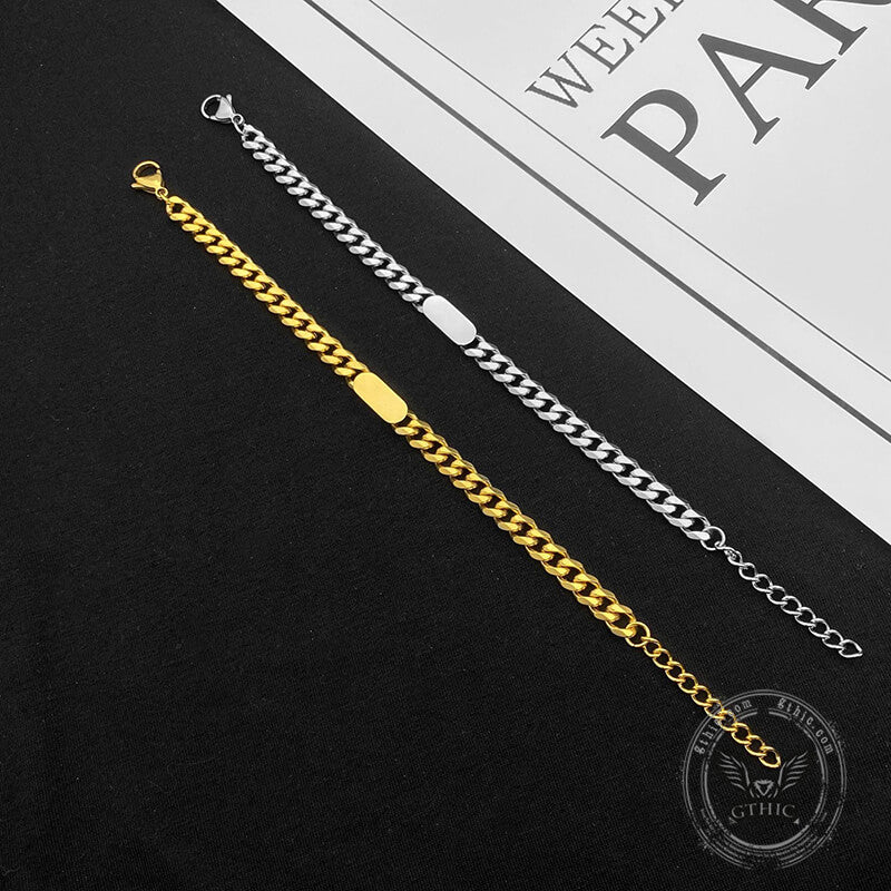 Cuban Classic Stainless Steel Bracelet