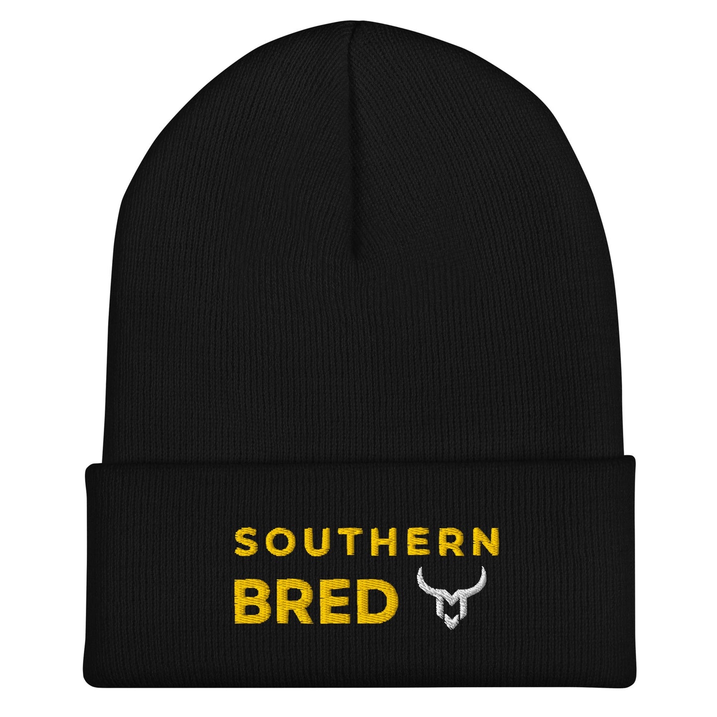 Southen Bred Horns Up Cuffed Beanie