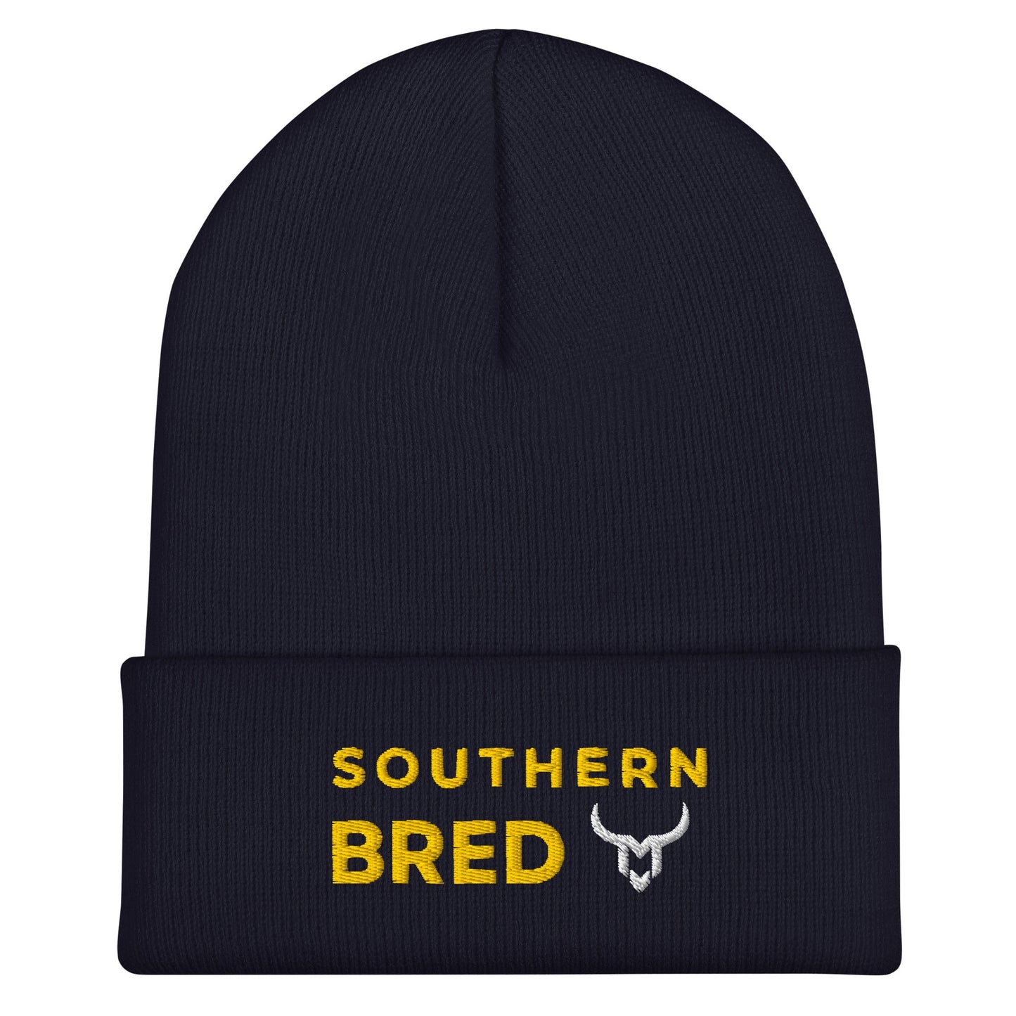 Southen Bred Horns Up Cuffed Beanie