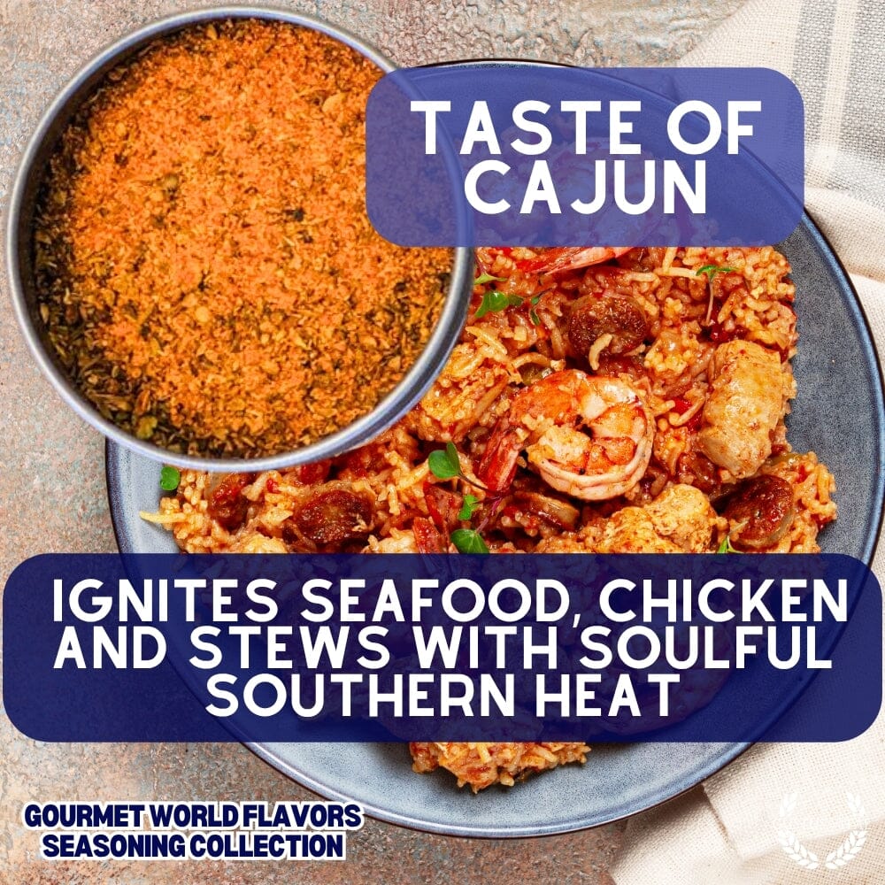 Cuisines of the World Gourmet Seasonings Collection - 6 Tins
