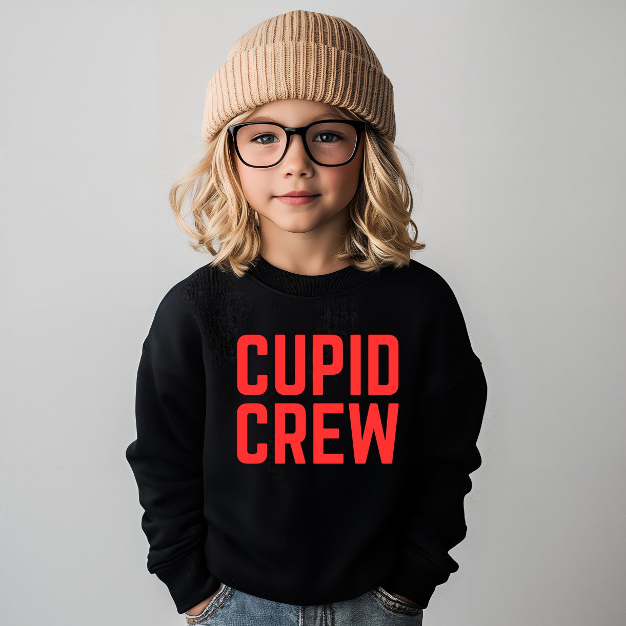 Cupid Crew Toddler Crewneck Sweatshirt