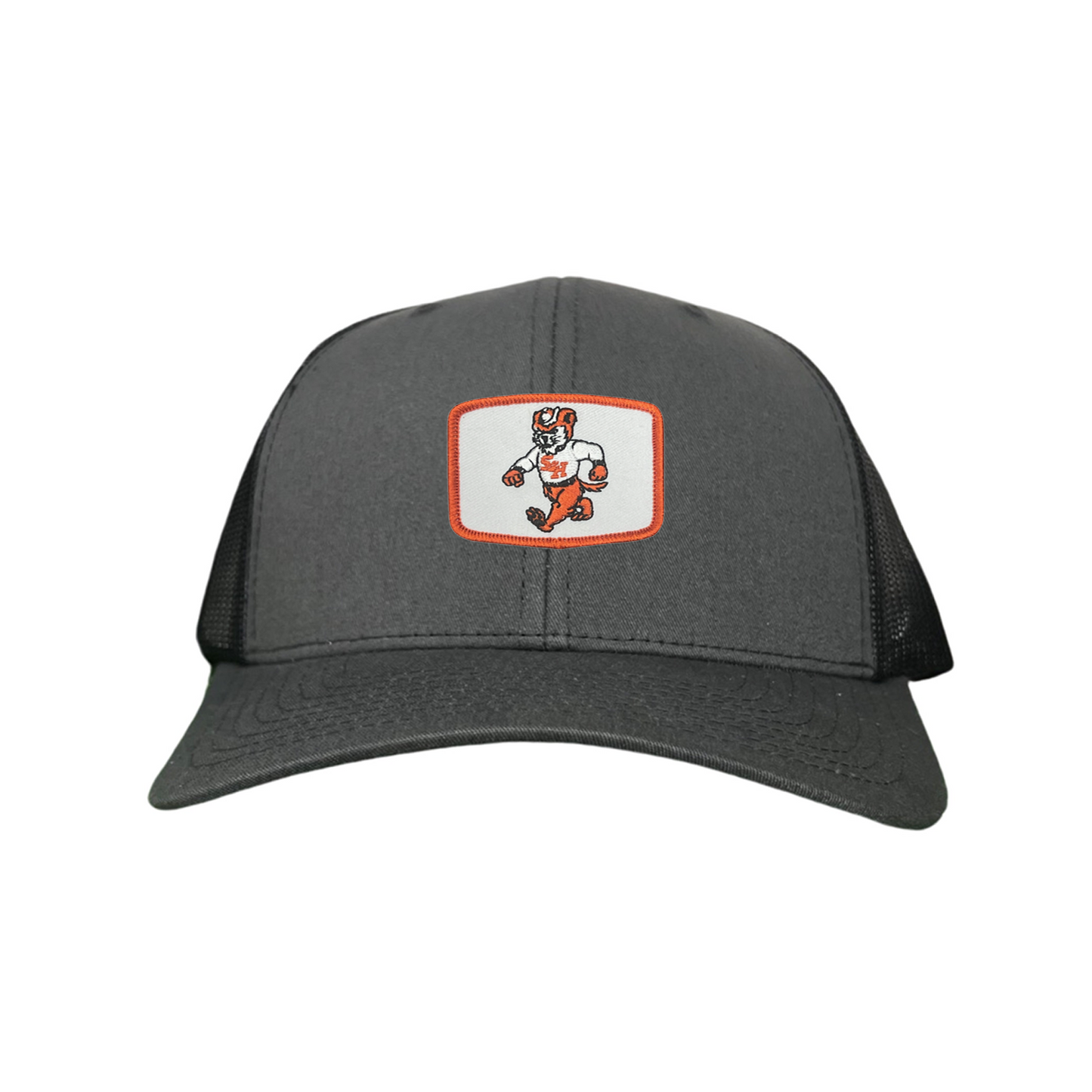 Sam Houston  Walking Sammy Bearkat / Limited Edition Silver Hat / 162 / Mesh Snap Back / SHSU010