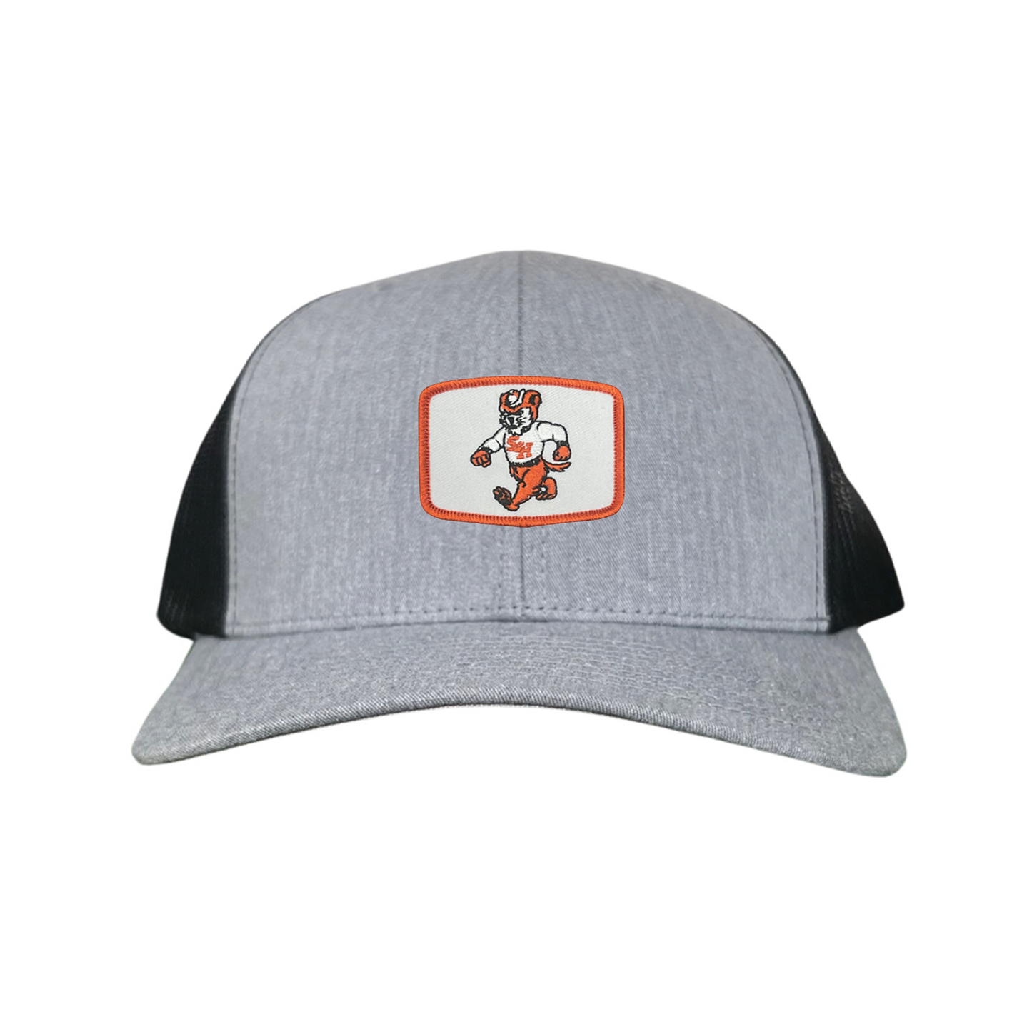 Sam Houston  Walking Sammy Bearkat / Limited Edition Silver Hat / 162 / Mesh Snap Back / SHSU010