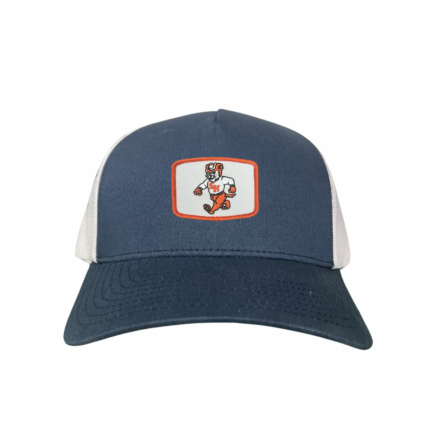 Sam Houston  Walking Sammy Bearkat / Limited Edition Silver Hat / 162 / Mesh Snap Back / SHSU010