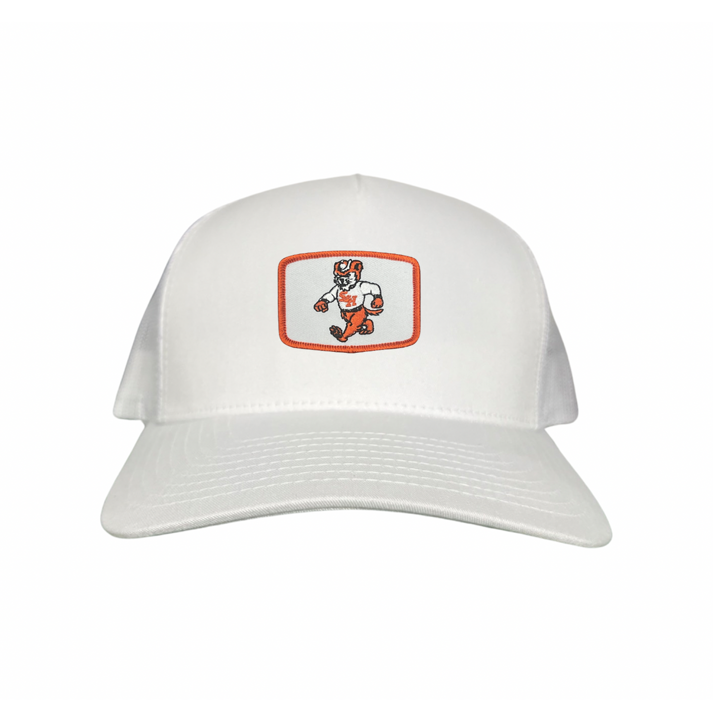 Sam Houston  Walking Sammy Bearkat / Limited Edition Silver Hat / 162 / Mesh Snap Back / SHSU010