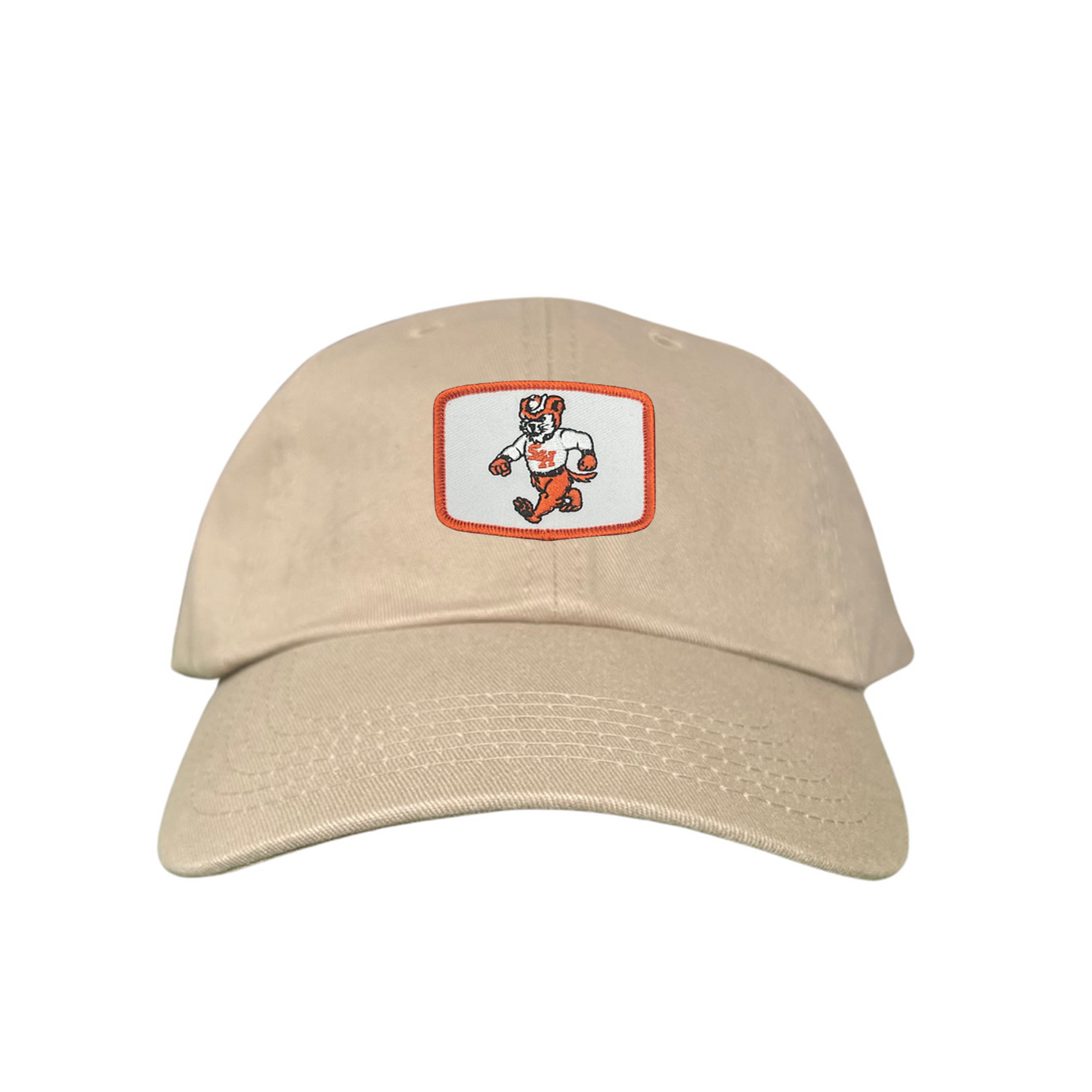 Sam Houston  Walking Sammy Bearkat / Limited Edition Silver Hat / 162 / Mesh Snap Back / SHSU010