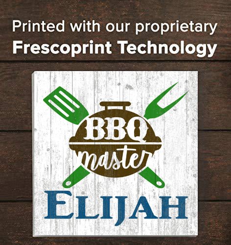 Custom BBQ Master Sign Personalized Barbecue Grill Gift Idea