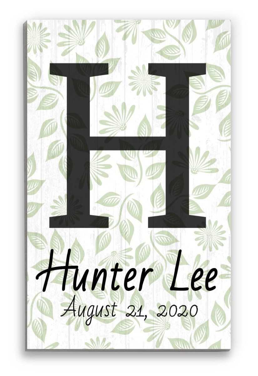 Custom Child's Room Name Sign Monogram Nursery Decor or Child's Bedroom Wall Decoration