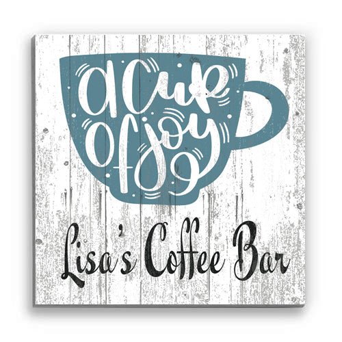 Custom Coffee Bar Sign