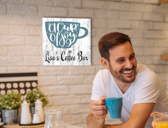 Custom Coffee Bar Sign