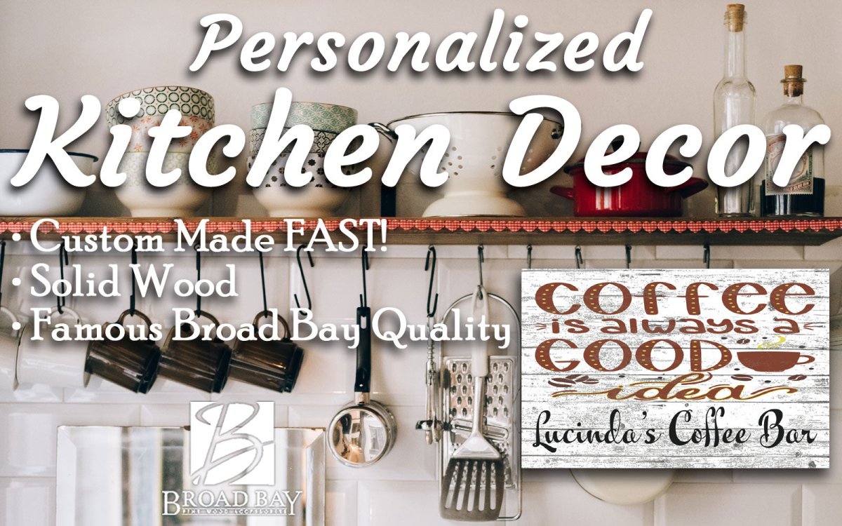 Custom Coffee Bar Sign Coffee Is Always A Good Idea