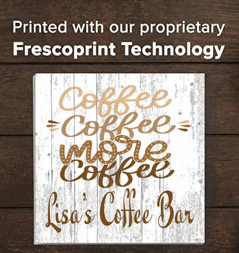 Custom Coffee Bar Signs Coffee Lover Gift