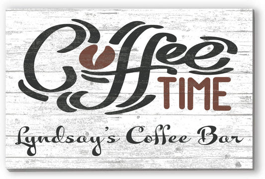 CUSTOM Coffee Lover Gift Sign