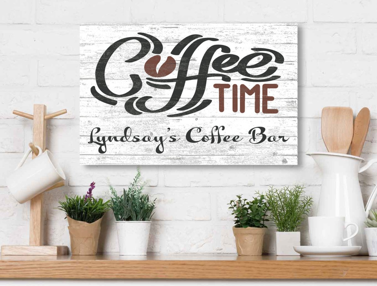 CUSTOM Coffee Lover Gift Sign