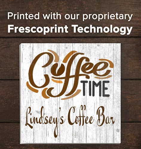 Custom Coffee Time Sign For Coffee Bar or Kitchen