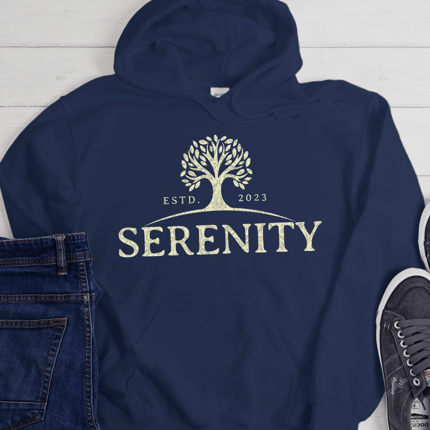 Custom Recovery Hoodie | Inspiring Sobriety |  Serenity Established