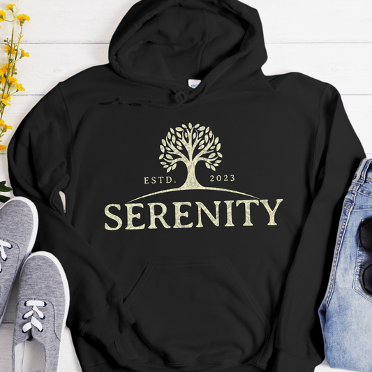 Custom Recovery Hoodie | Inspiring Sobriety |  Serenity Established