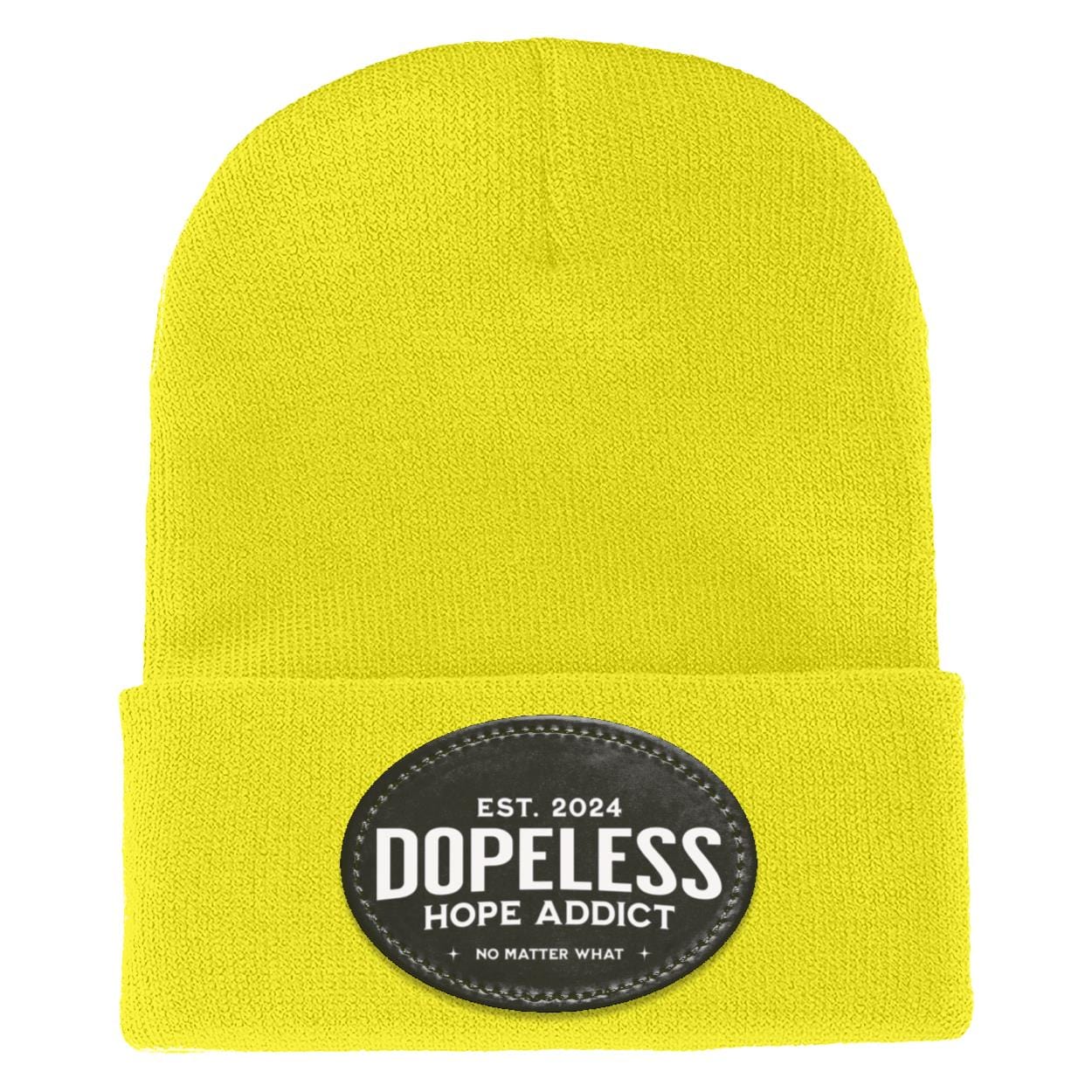 Custom Recovery Knit Beanie | Inspiring Sobriety |  Dopeless Hope Addict