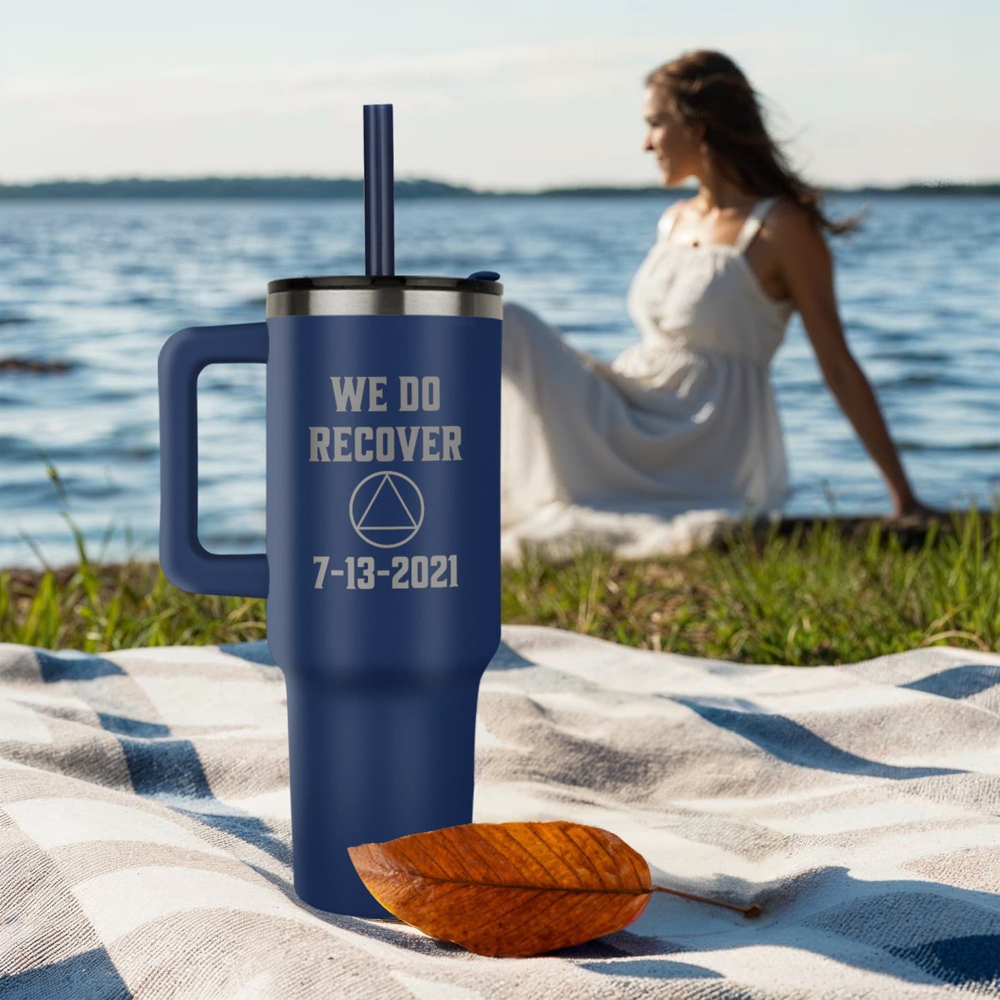 Custom Recovery SS Tumbler | Inspiring Sobriety | AA - We Do Recover
