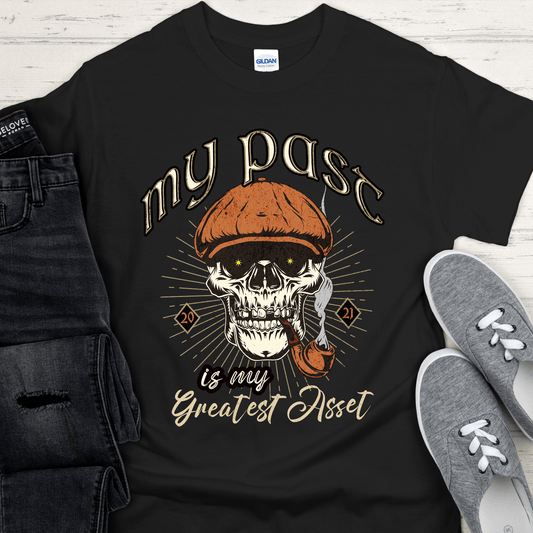 Custom Recovery T-Shirt | Inspiring Sobriety |  My Past Is My Greatest Asset