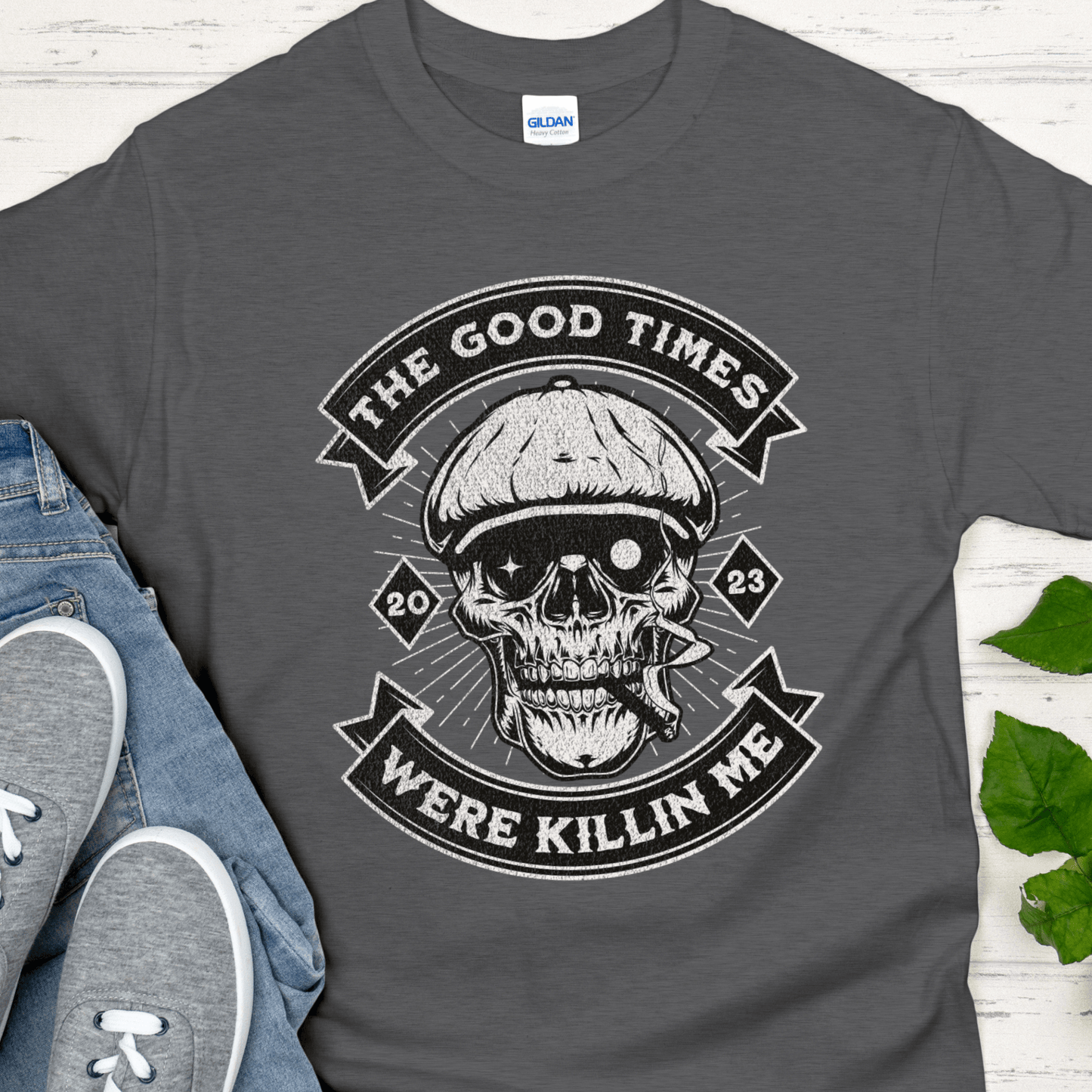Custom Recovery T-Shirt | Inspiring Sobriety | The Good Times Were Killin Me
