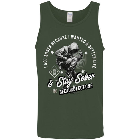 Custom Recovery Unisex Tank | Inspiring Sobriety |  I Got Sober