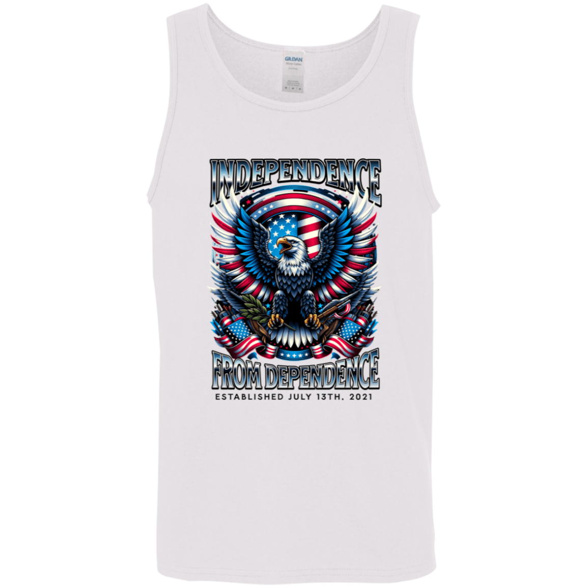 Custom Recovery Unisex Tank | Inspiring Sobriety |  Independence From Dependence