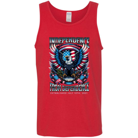 Custom Recovery Unisex Tank | Inspiring Sobriety |  Independence From Dependence