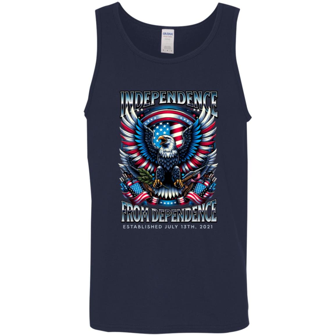 Custom Recovery Unisex Tank | Inspiring Sobriety |  Independence From Dependence