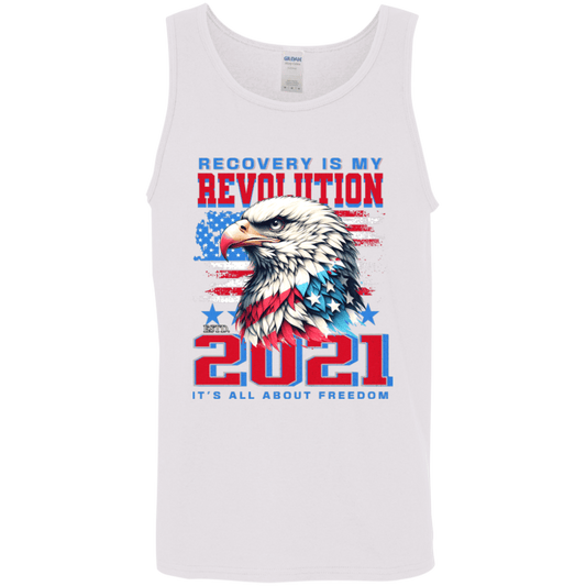 Custom Recovery Unisex Tank | Inspiring Sobriety |  Recovery Is My Revolution