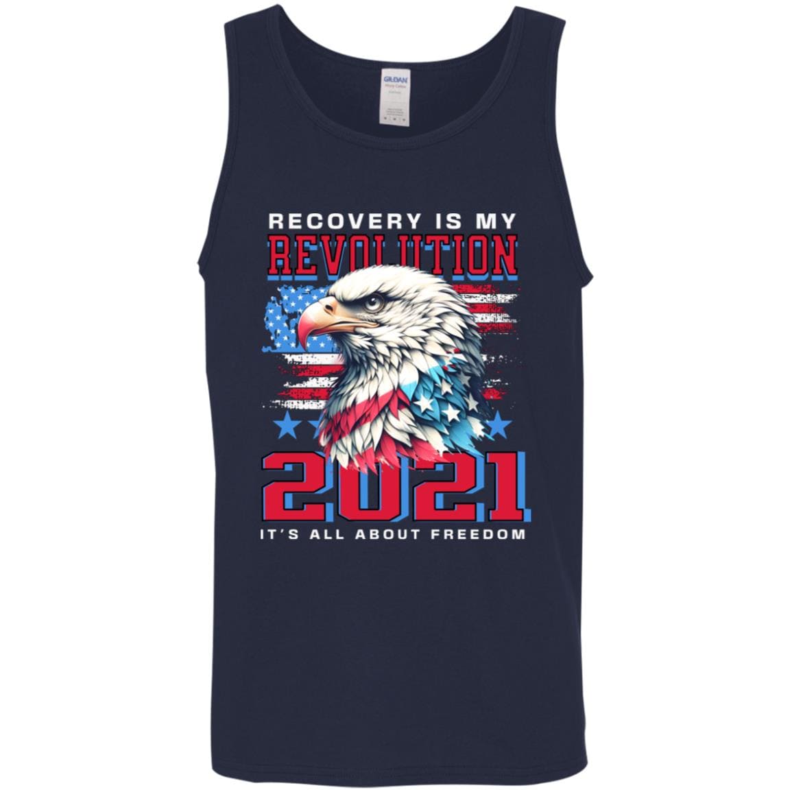 Custom Recovery Unisex Tank | Inspiring Sobriety |  Recovery Is My Revolution