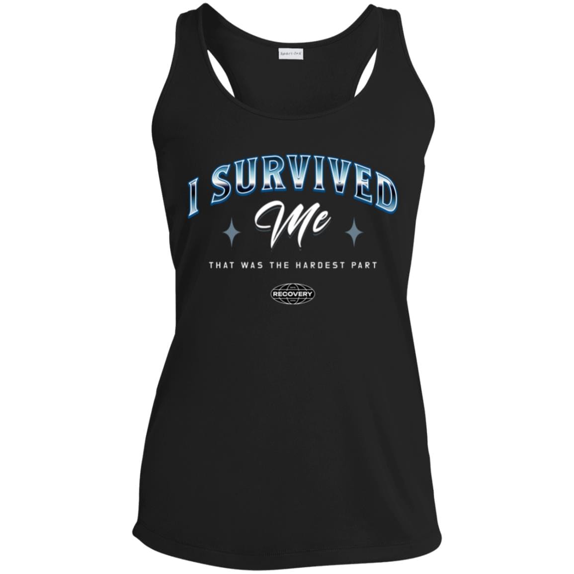 Custom Womens Recovery Tank | Inspiring Sobriety | I Survived Me