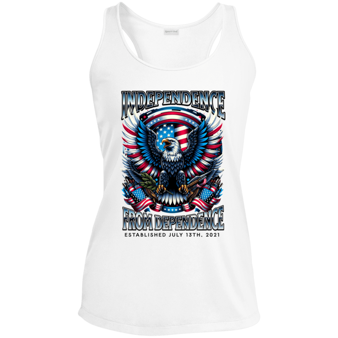Custom Womens Recovery Tank | Inspiring Sobriety |  Independence From Dependence
