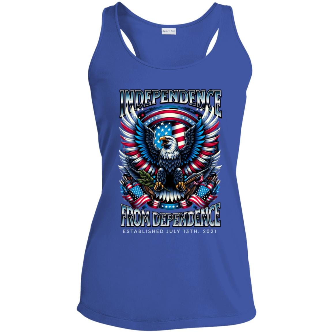Custom Womens Recovery Tank | Inspiring Sobriety |  Independence From Dependence