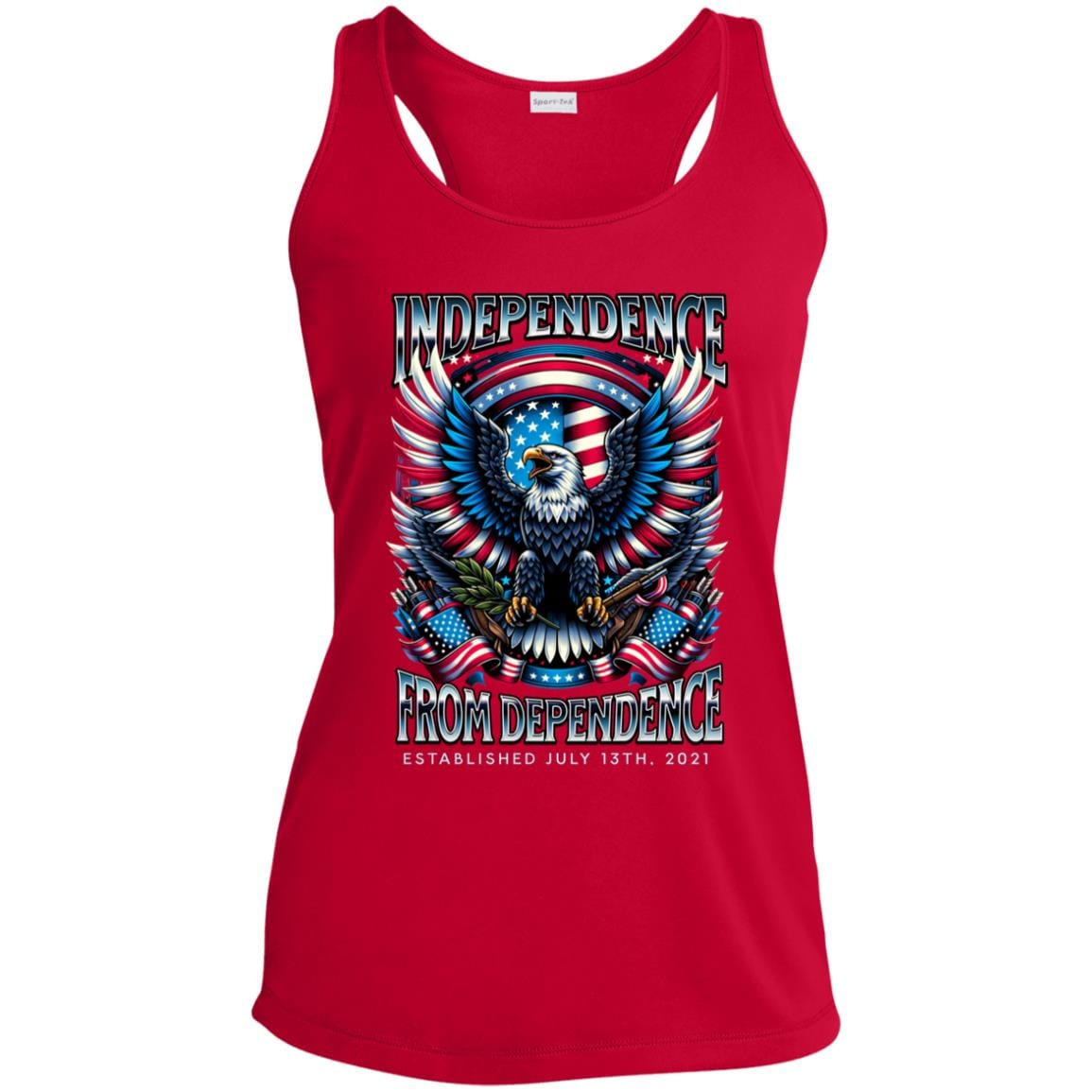 Custom Womens Recovery Tank | Inspiring Sobriety |  Independence From Dependence