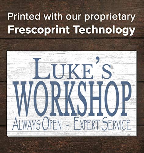 Custom Workshop Sign Personalized Man Cave Gift