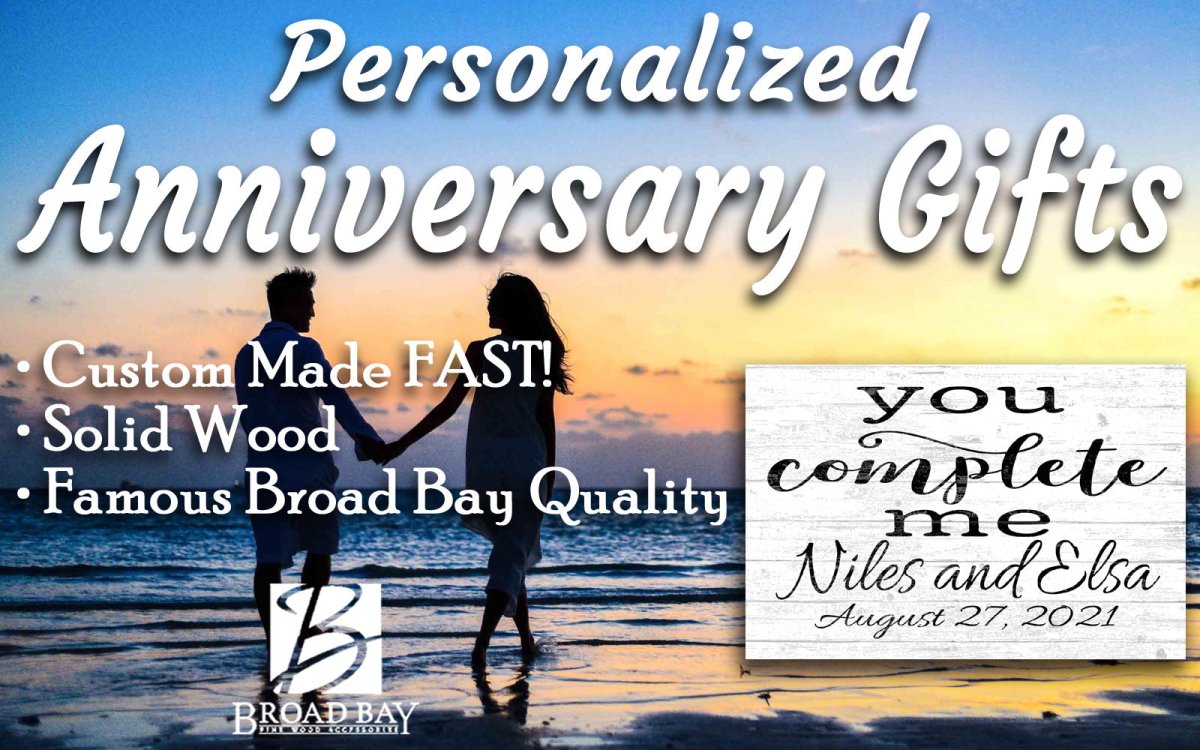 Personalized You Complete Me Sign – Wedding or Anniversary Gift