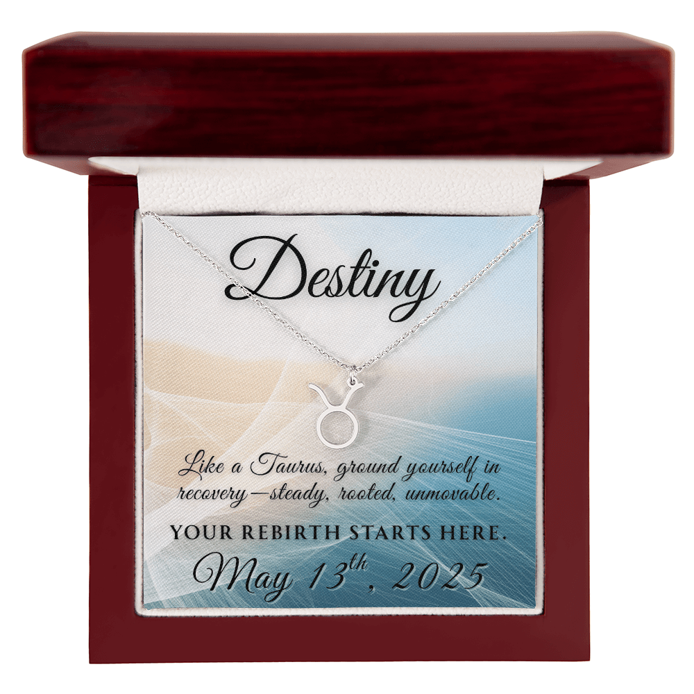 Custom Zodiac Recovery Necklace | Inspiring Sobriety