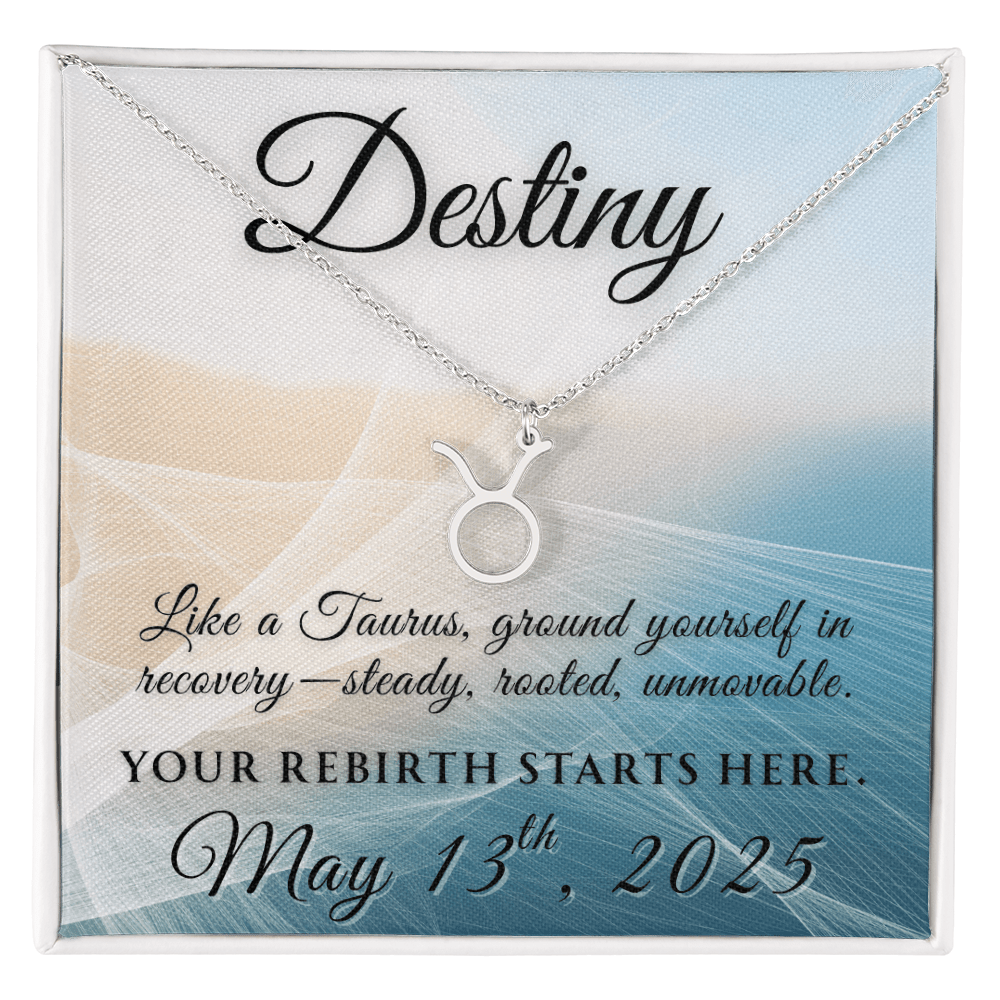 Custom Zodiac Recovery Necklace | Inspiring Sobriety