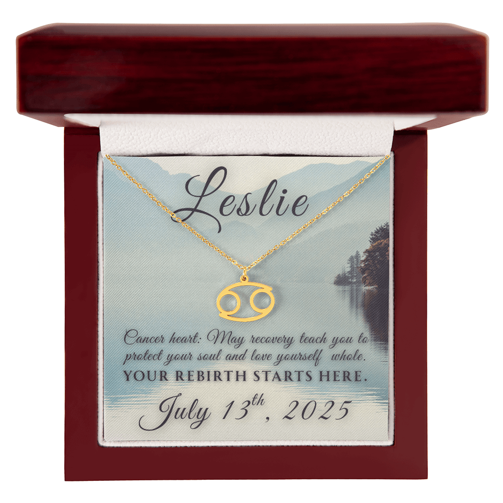 Custom Zodiac Recovery Necklace | Inspiring Sobriety