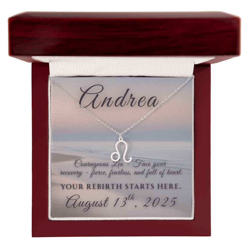 Custom Zodiac Recovery Necklace | Inspiring Sobriety